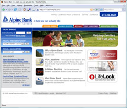 Alpine Bank Web Site