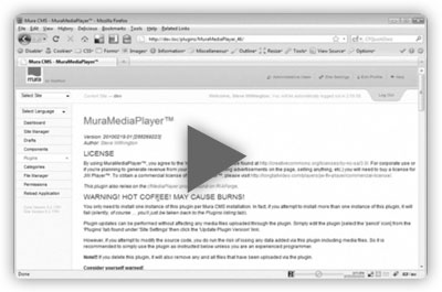 Installing MuraMediaPlayer